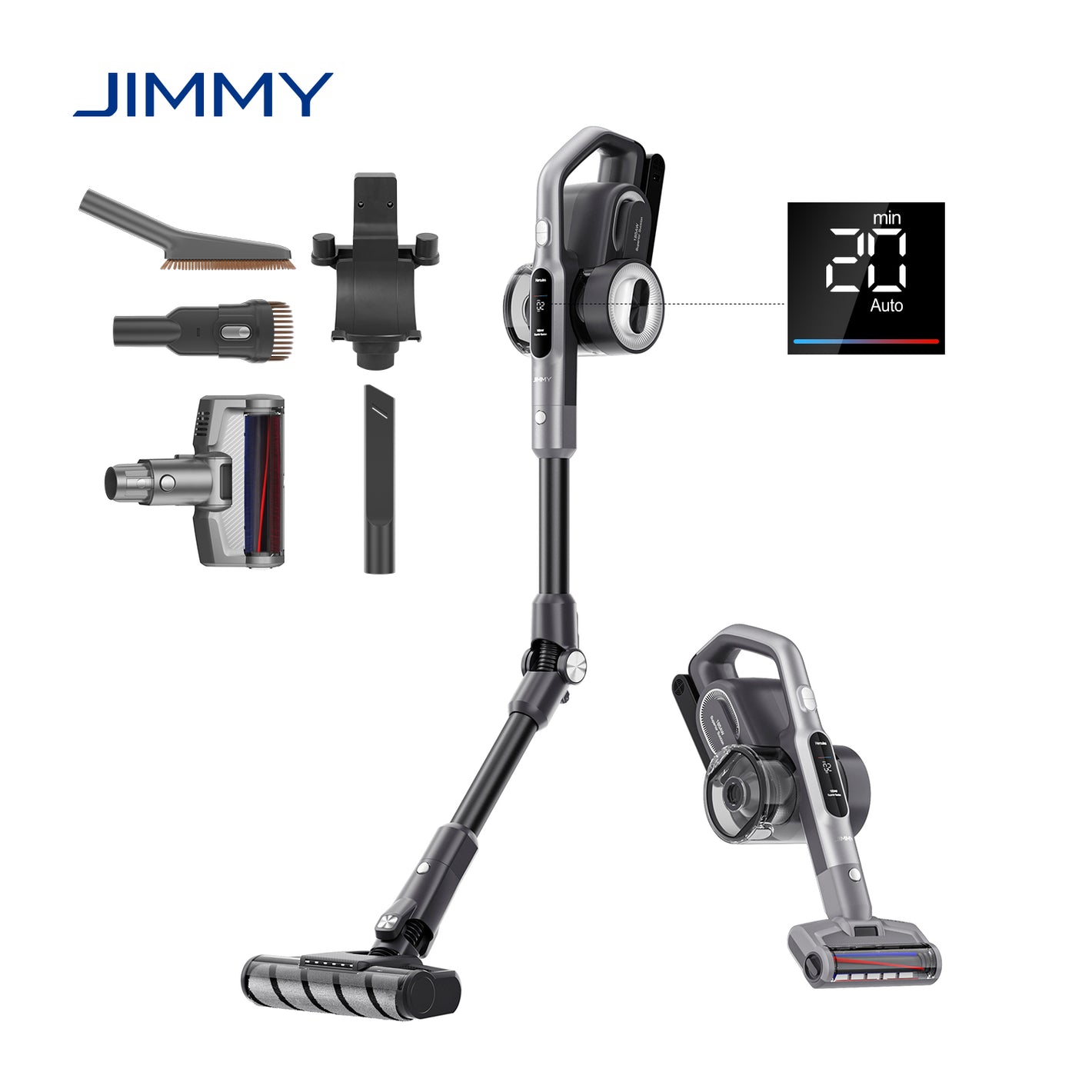 JIMMY H8 Flex Cordless Stick Vacuum Cleaner